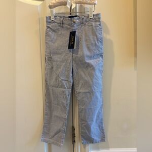 Polo by Ralph Lauren Blue and White Striped Chinos boys pants